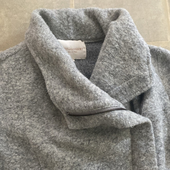 Marisa & Marie Zip Up Sweater Jacket, L - Picture 9 of 9